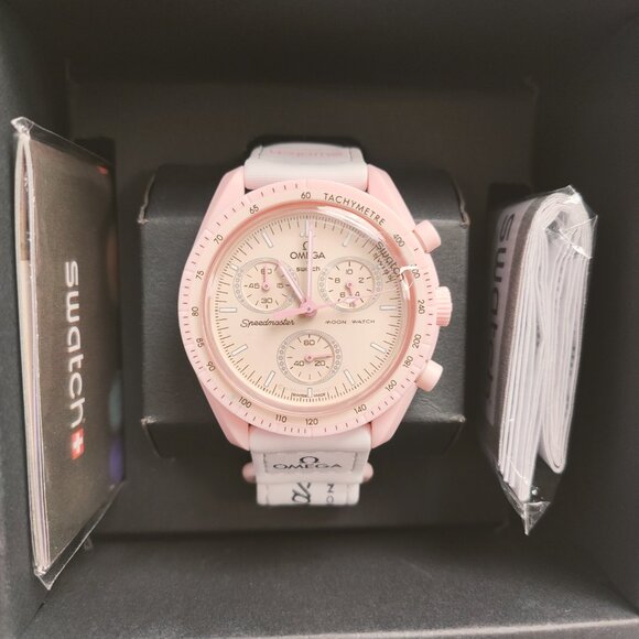 💜NWT💜 Swatch X Omega Moonswatch Mission To Venus Watch - Picture 3 of 5